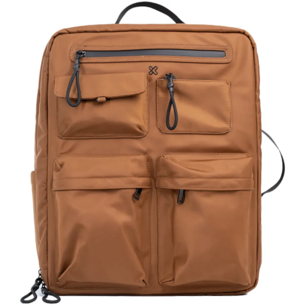 Klip Xtreme - Notebook carrying backpack - 17.3" - Brown