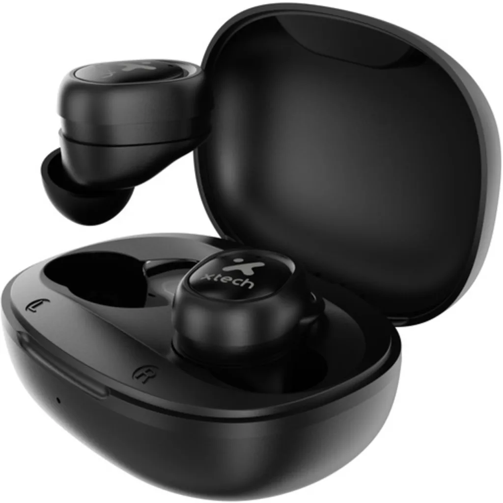 Imagen 5 de Audífonos Inalámbricos Xtech XTH-701, Cuna de Carga Bluetooth v5.1 USB-C Negro