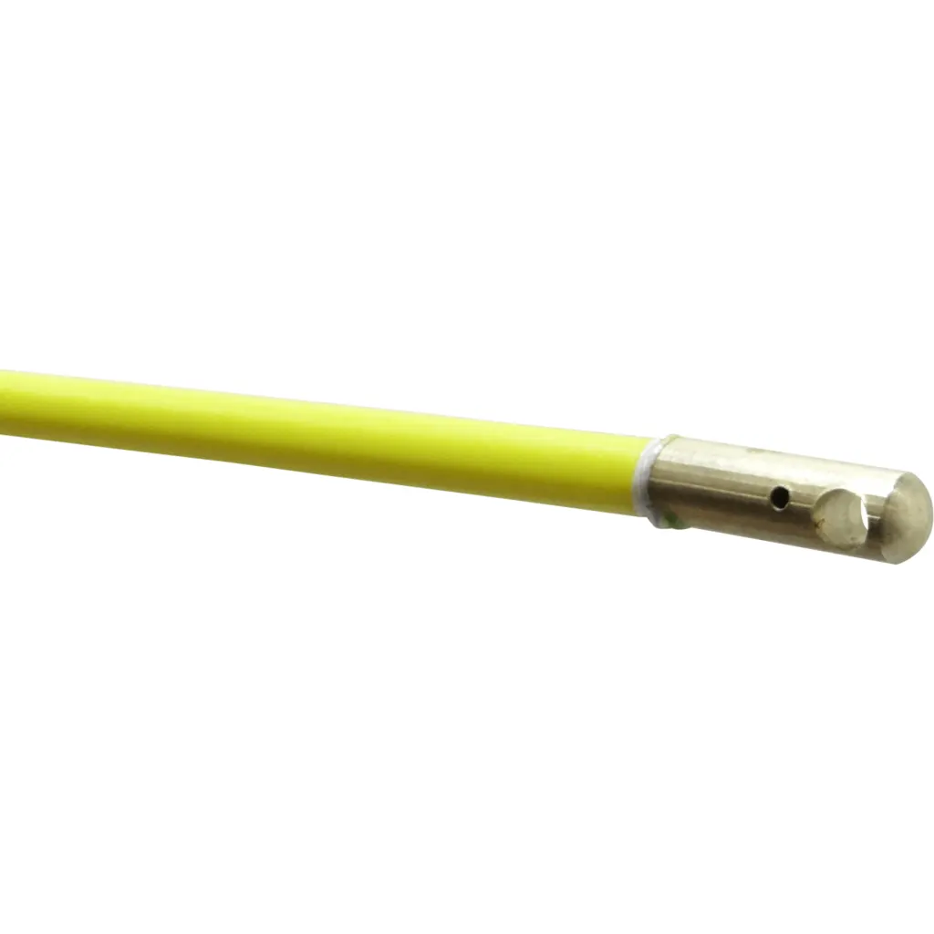 100mt 7mm c/Carrete s/Ruedas FibraVidrio/PE Pasacables Laucha