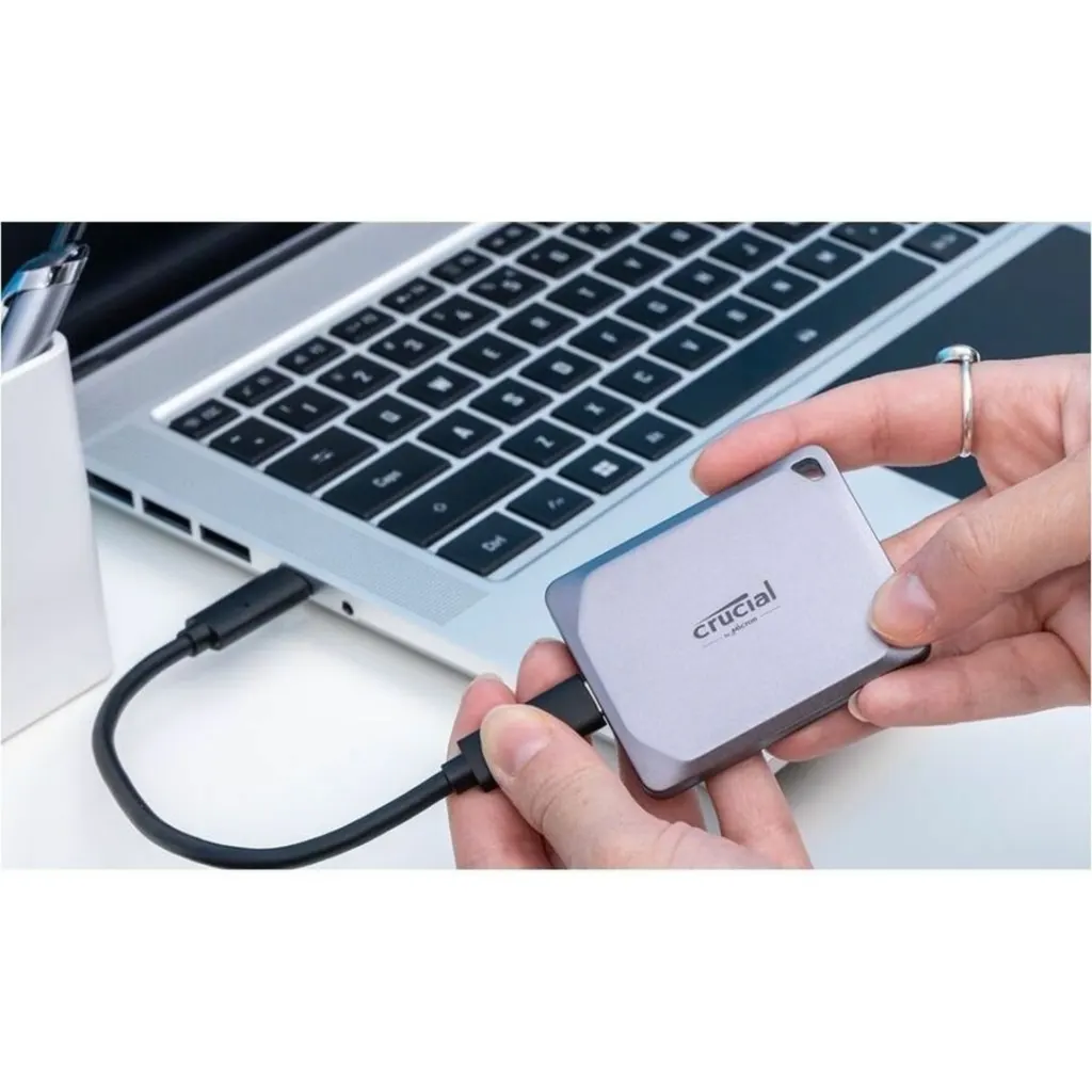 Imagen 4 de Unidad SSD Externo Crucial X9 Pro 1TB 2.5" USB-C 3.2 G2 Lec1050MB/s Esc1050MB/s