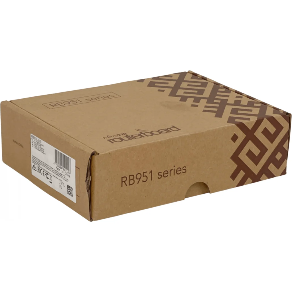 Imagen 7 de Routeboard Mikrotik RB951UI-2HND, 5 puertos 10/100, 1 USB 2.4 GHz 2.5 Dbi