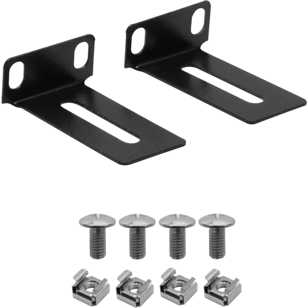 Imagen 2 de LINKMADE 26mm Aletas Orejas Alas p/Montar 1U en Rack 19 Pulgadas