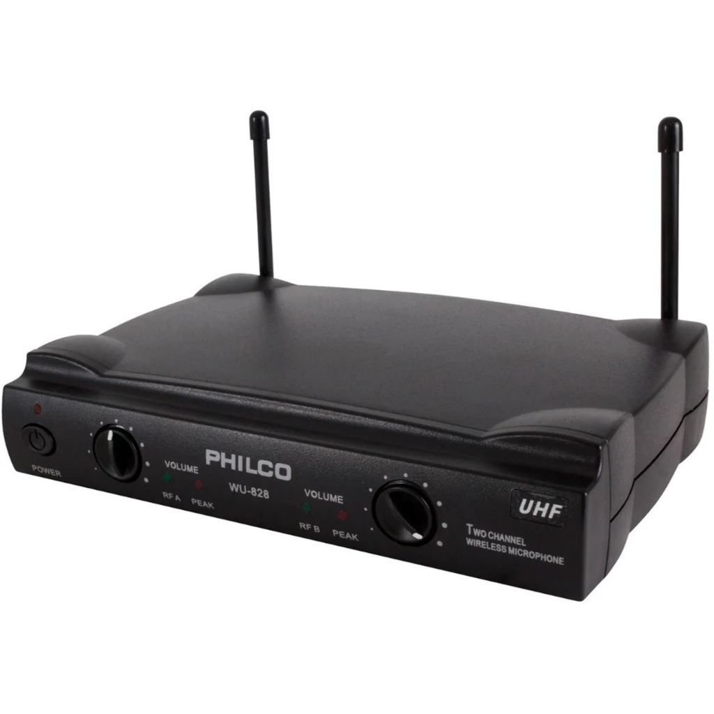 Imagen 4 de SET 2 MICROFONOS INAL. UHF PHILCO