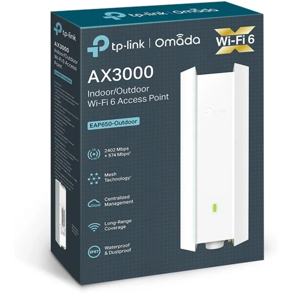 Imagen 4 de Punto de Acceso TP-Link AX3000 Indoor/outdoor Dual Band 1 puerto LAN 