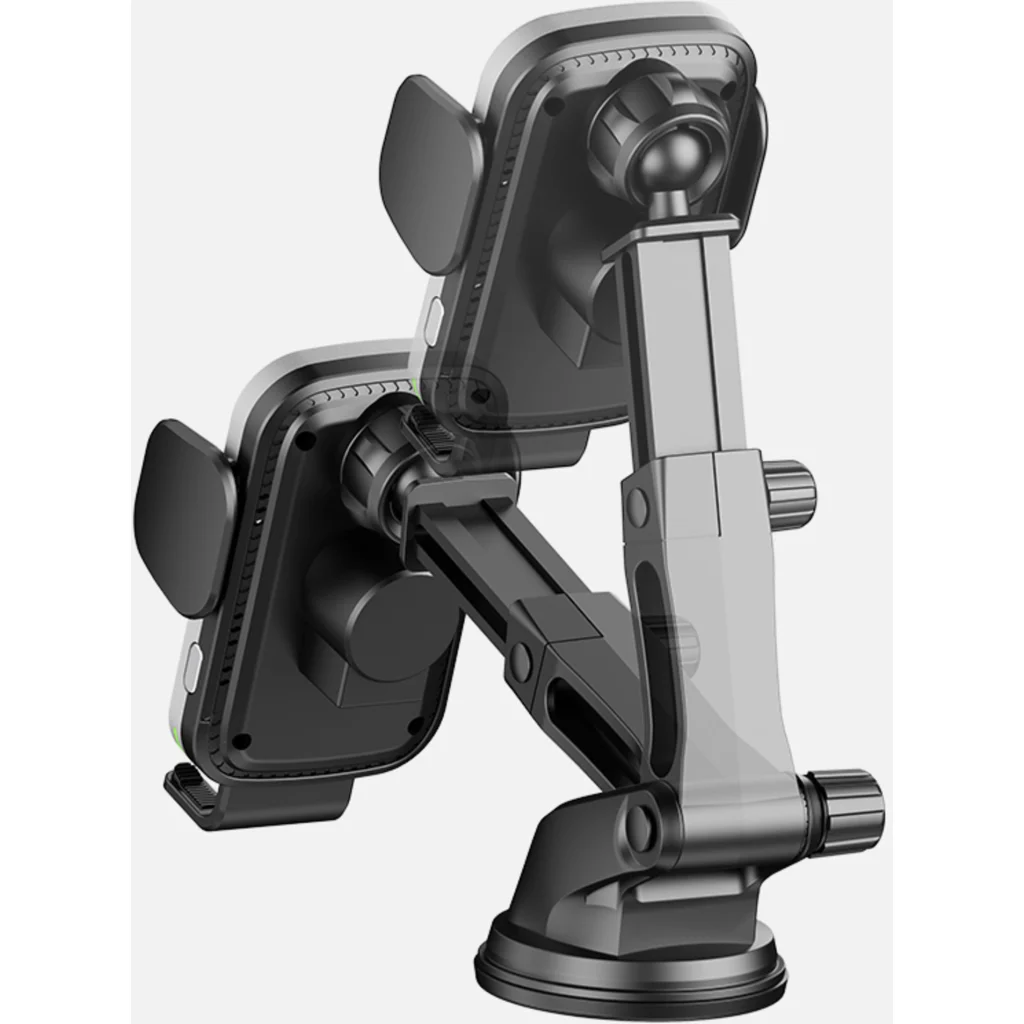 Imagen 14 de Klip Xtreme - Car wireless charging holder - 15 Watt - 24 pin USB-C - Cellular phone - Wireless - Para Smartphones - Automatic