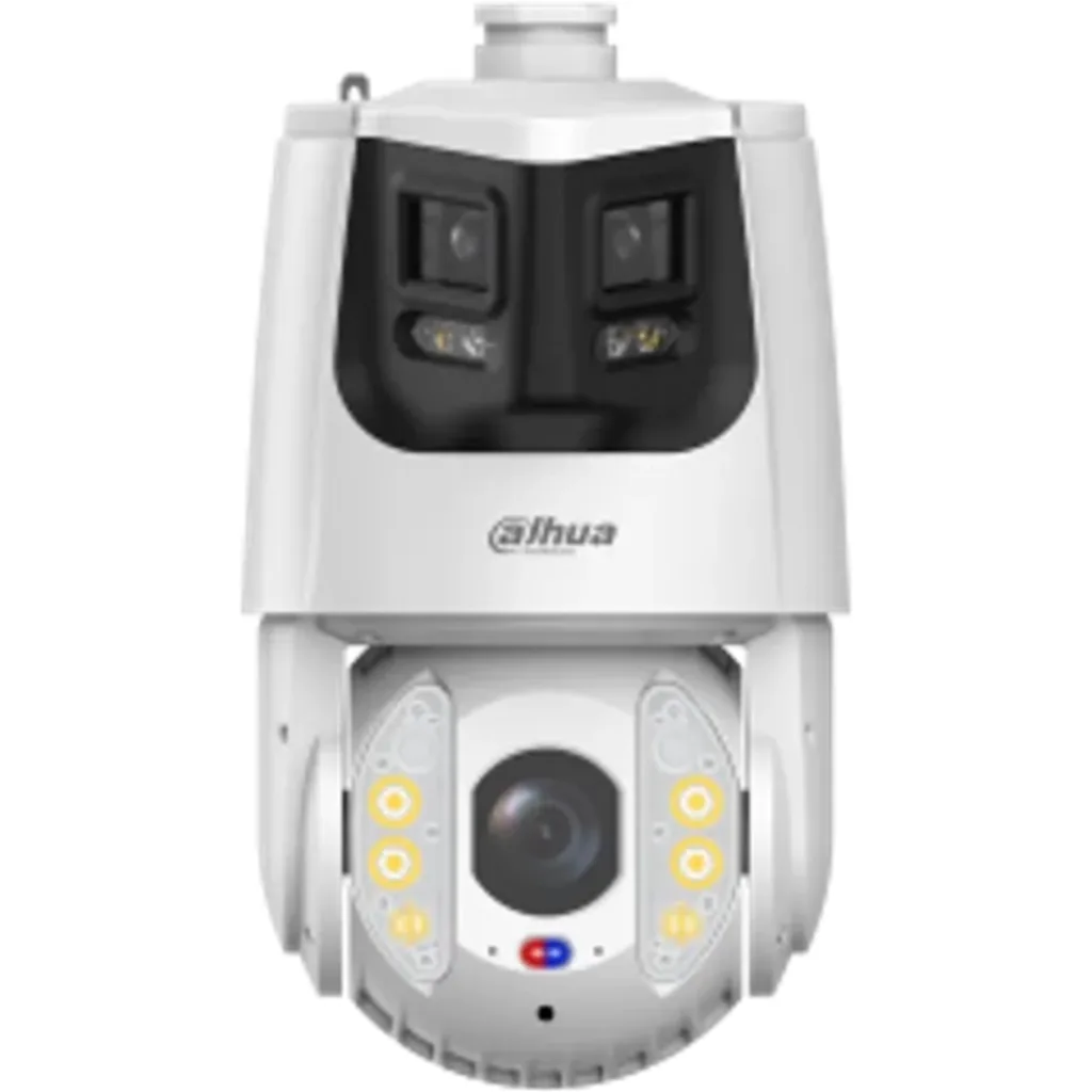 Imagen 1 de DH-SDT6E425-8P-MB-A-PV1-0280. Camara PTZ Dahua 4MP 25X + Camara Panoramica 180de