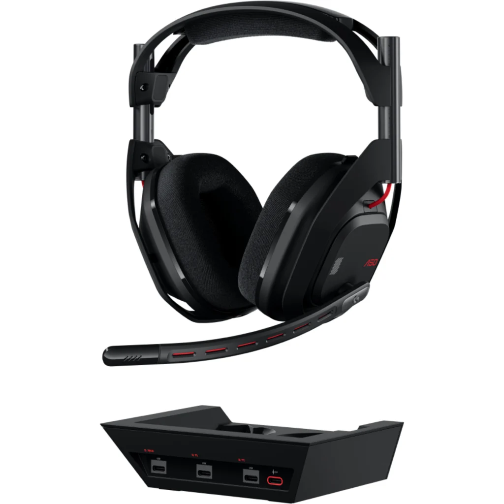 Imagen 6 de Audífonos Gamer Inalámbricos Logitech ASTRO A50 G5, Bt50. PC XBOX PS Negros