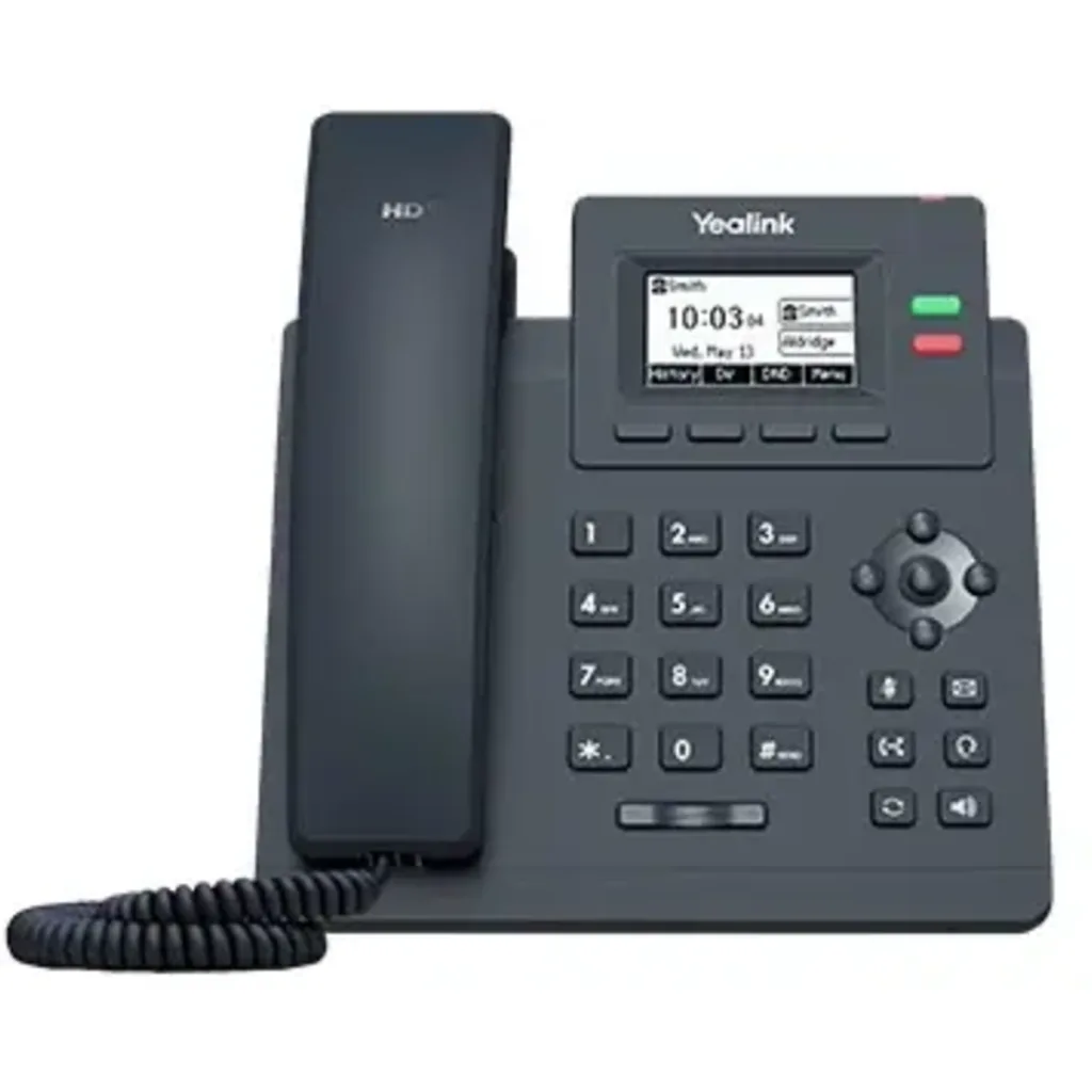 Imagen 1 de Teléfono Yealink SIP-T31G IP con 2 Líneas de Voz y HD PoE LCD 2.3" mont en Pared