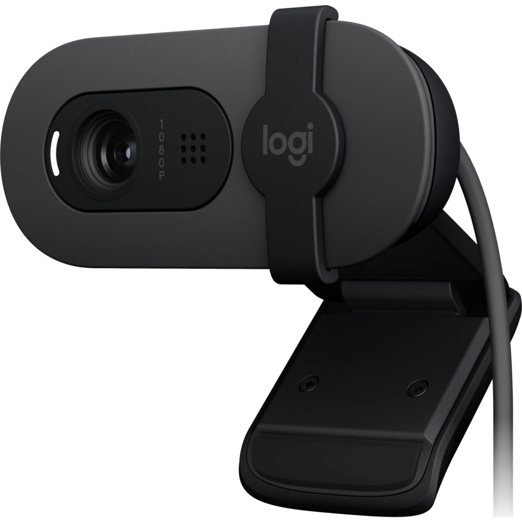 Cámara Web Logitech Brio 100 FHD1920*1080 30pps 2MP c/Mic USB tipo-A Grafito