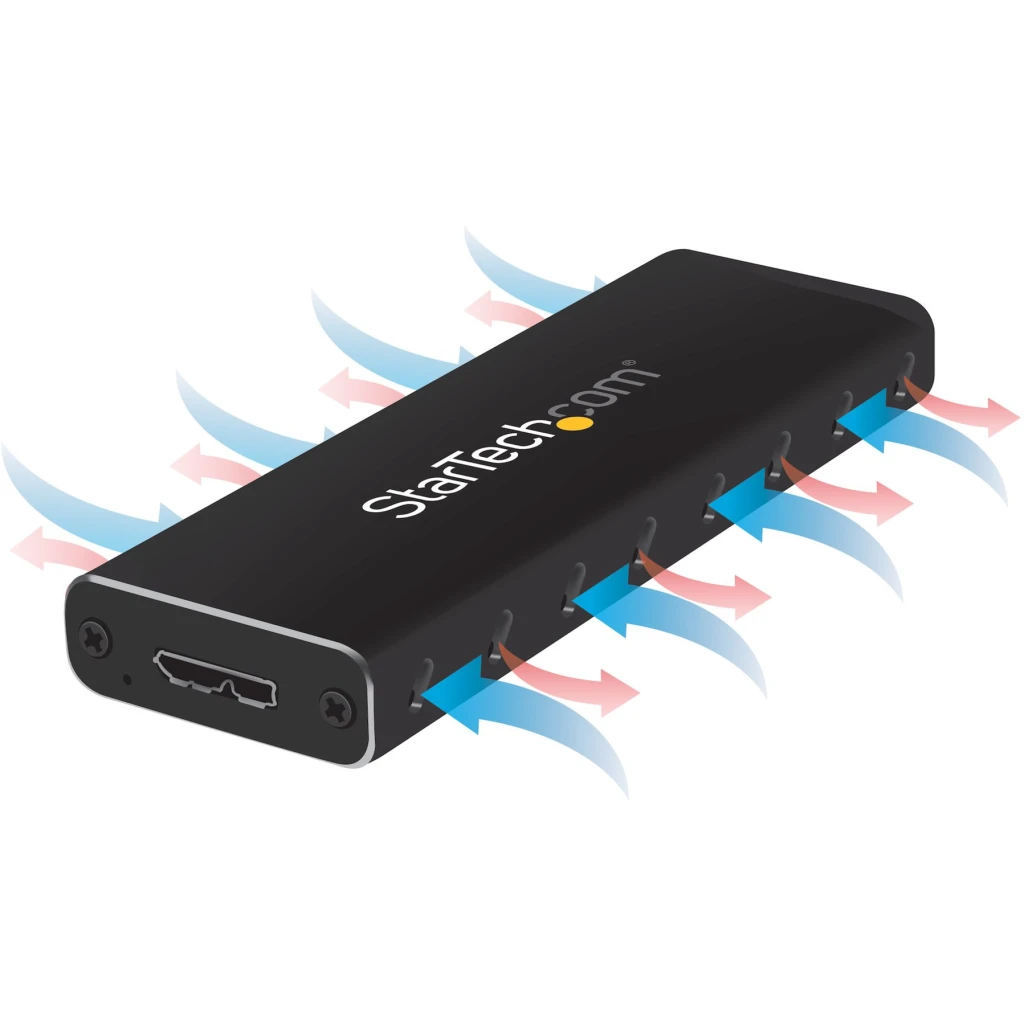 Imagen 2 de Cofre Porta SSD M.2 a USB3.0 NGFF Externo color Negro - StarTech