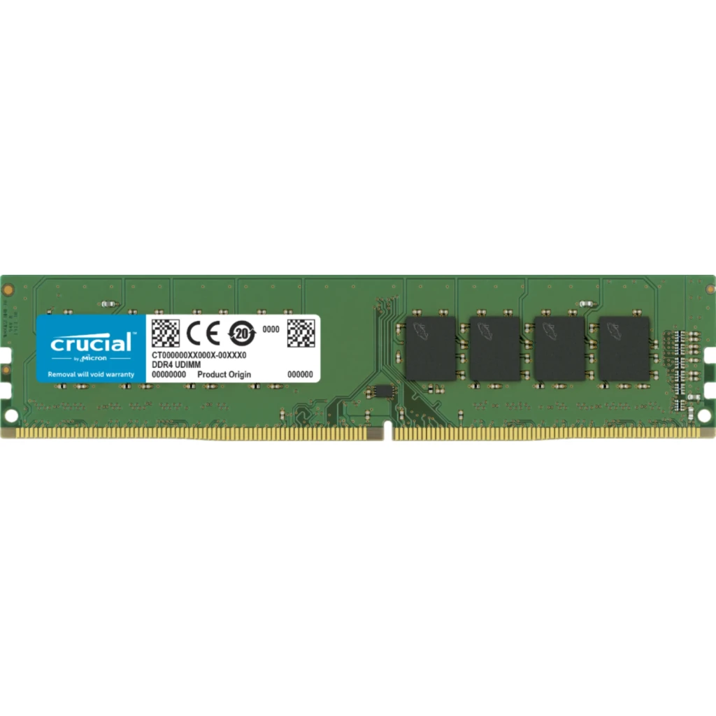 Memoria RAM 8GB DDR4 3200MHz DIMM CL22 Non-ECC 1.2V 288pin - Crucial
