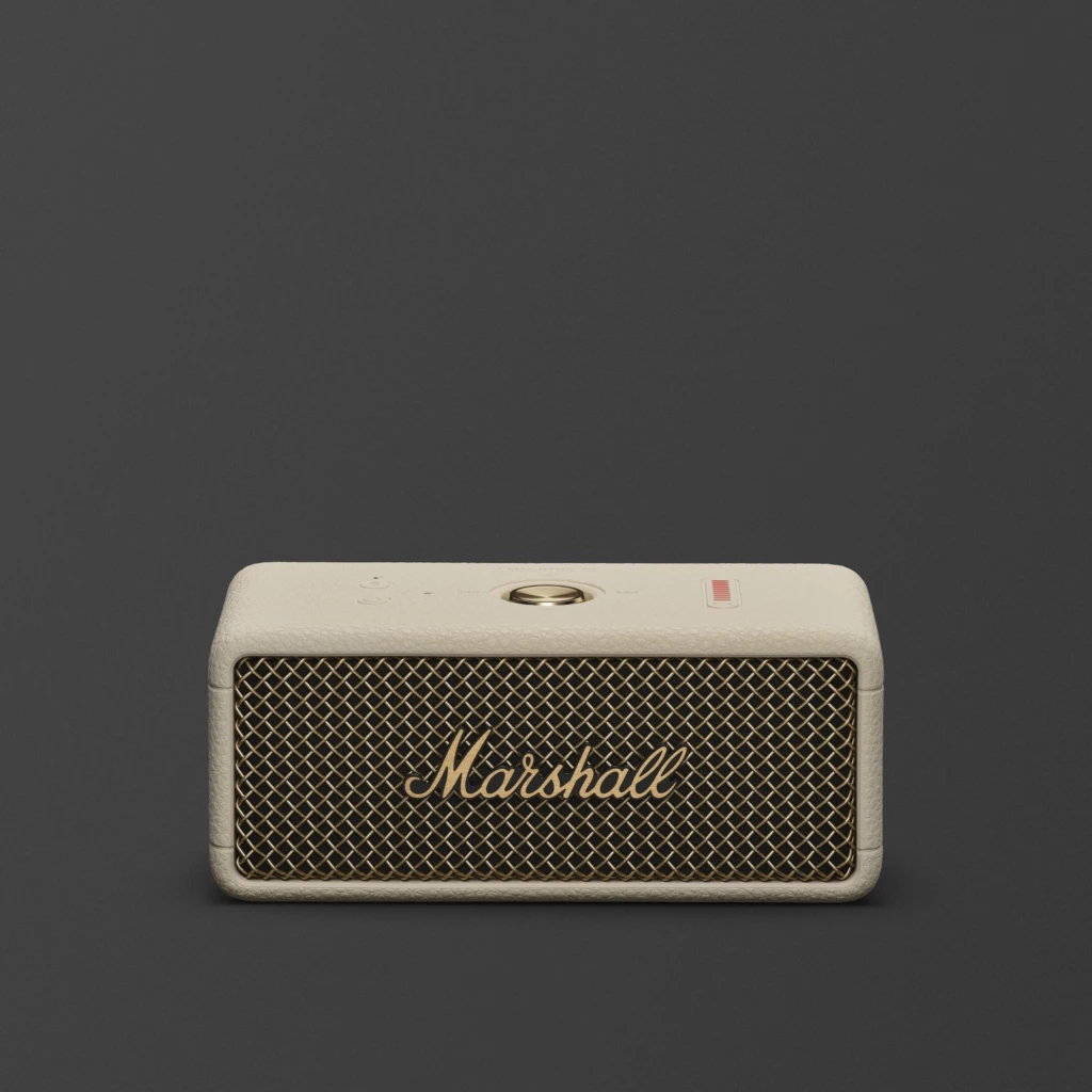 Parlante portatil Emberton III Marshall crema