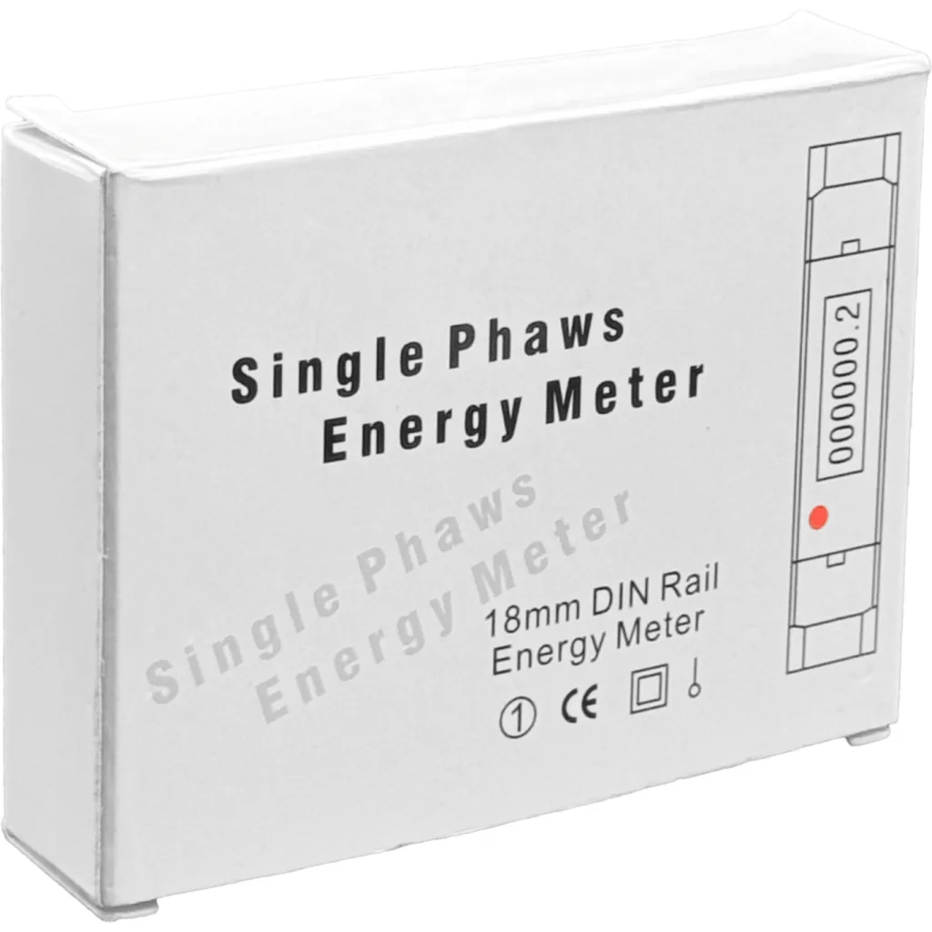 Medidor 2,5-30A Volt Ampere Watt BackLit RielDin-18mm 230VAC Remarcad