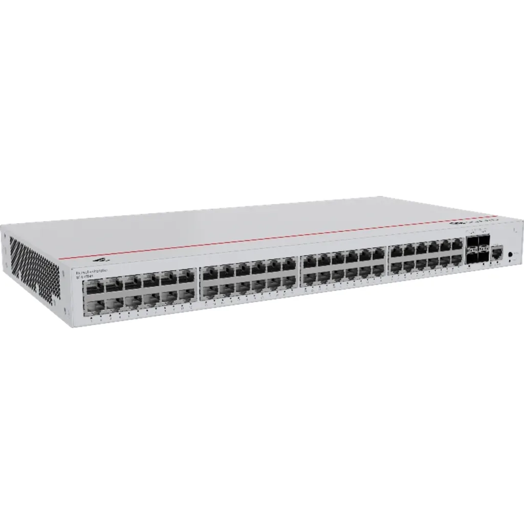 Imagen 2 de S310-48T4X. Switch Huawei eKit 48 puertos 10/100/1000Base-T 4 Puertos 10 GE SFP+ capacidad de conmutación de 176 Gbit/s capacidad de reenvió de paquetes de 131 Mpps para capa de agregación