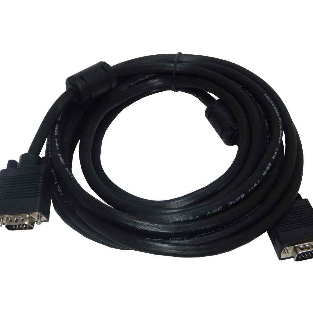 Imagen 1 de Cable VGA M/M HDB15 5 Metros Color Negro