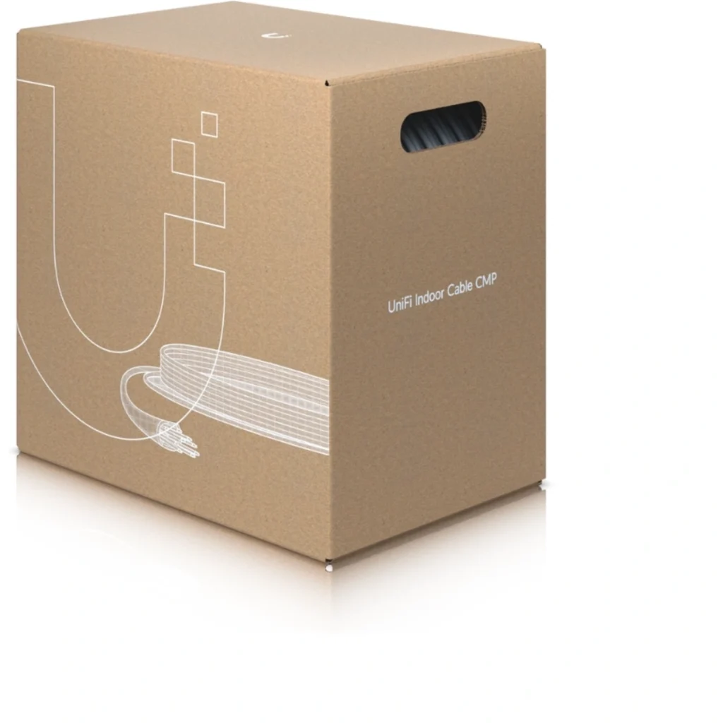 UniFi UTP RFuego Cat6 Interior Blanco 305mt 23AWG 600MHz Caja Cable