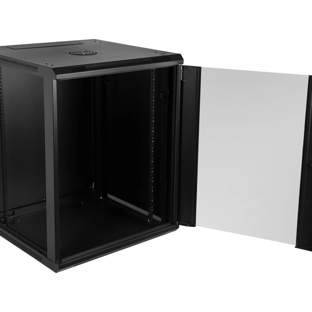 Imagen 7 de LINKMADE Desarmado 15U 60CM-Fondo Rack Pared Muro Negro