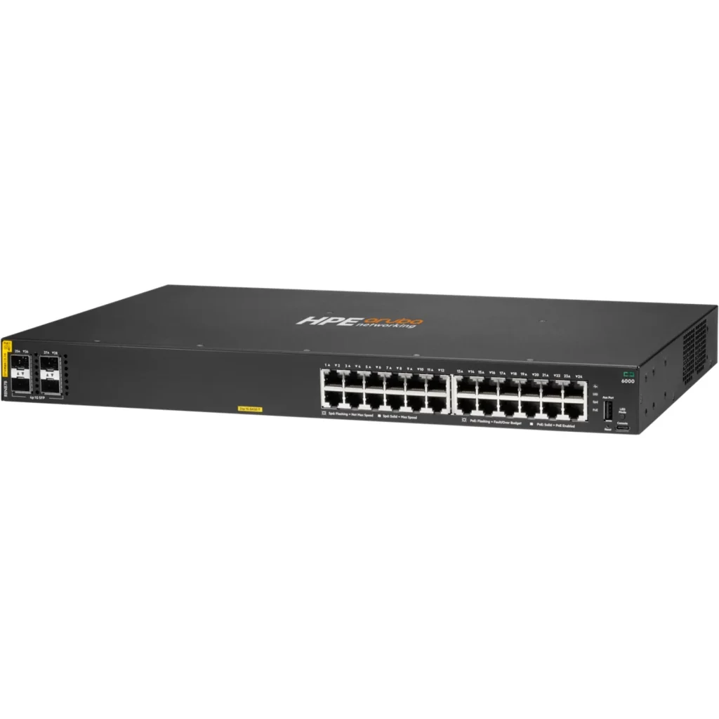 HPE ANW 6000 24G CL4 4F 370W Sw