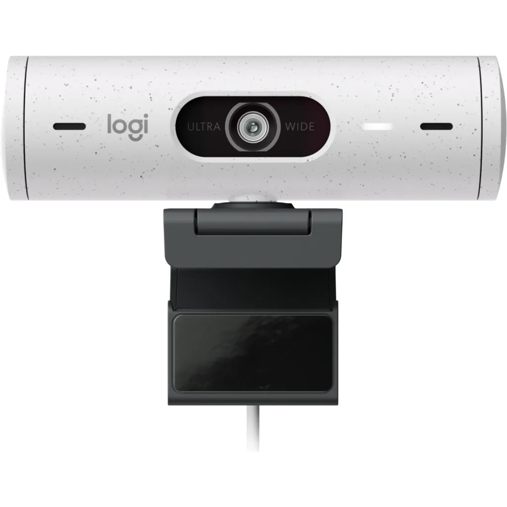 Imagen 2 de Webcam Logitech Brio 500 4mp Full HD 1080p Micrófono Integrado USB-C Blanco