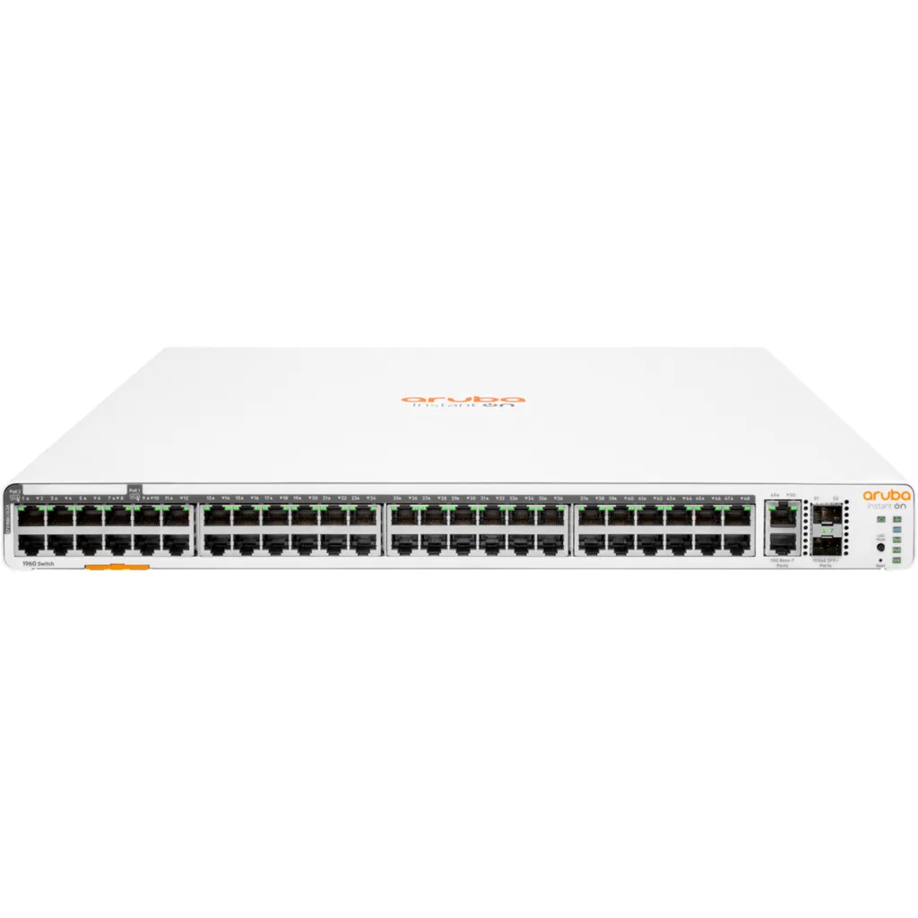 1960 48G 2XGT 2SFP+ 600W Switch