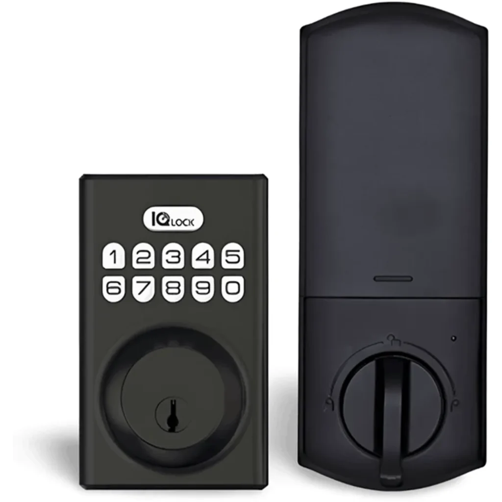 Imagen 1 de IQ LOCK-PGK-MB. PowerG Door lock, Satin Nickel