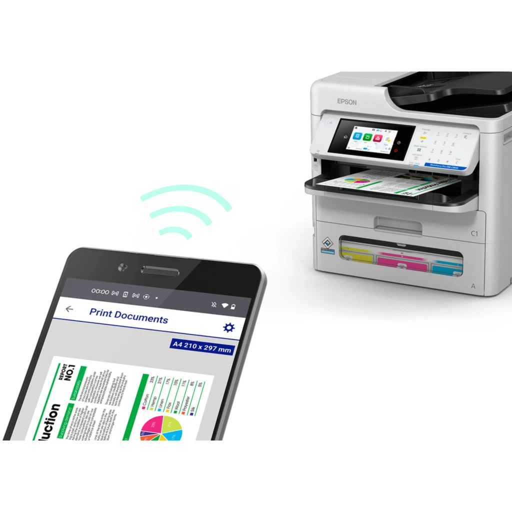 Imagen 7 de Impresora Multifunción Epson WorkForce EM-C800, Inyec tinta color WiFi LAN USB