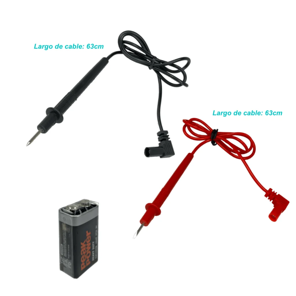Imagen 3 de Multitester Tenaza Fujitel AC/1000A 750V 1000VDC Inc Pila 9v ClampMeter