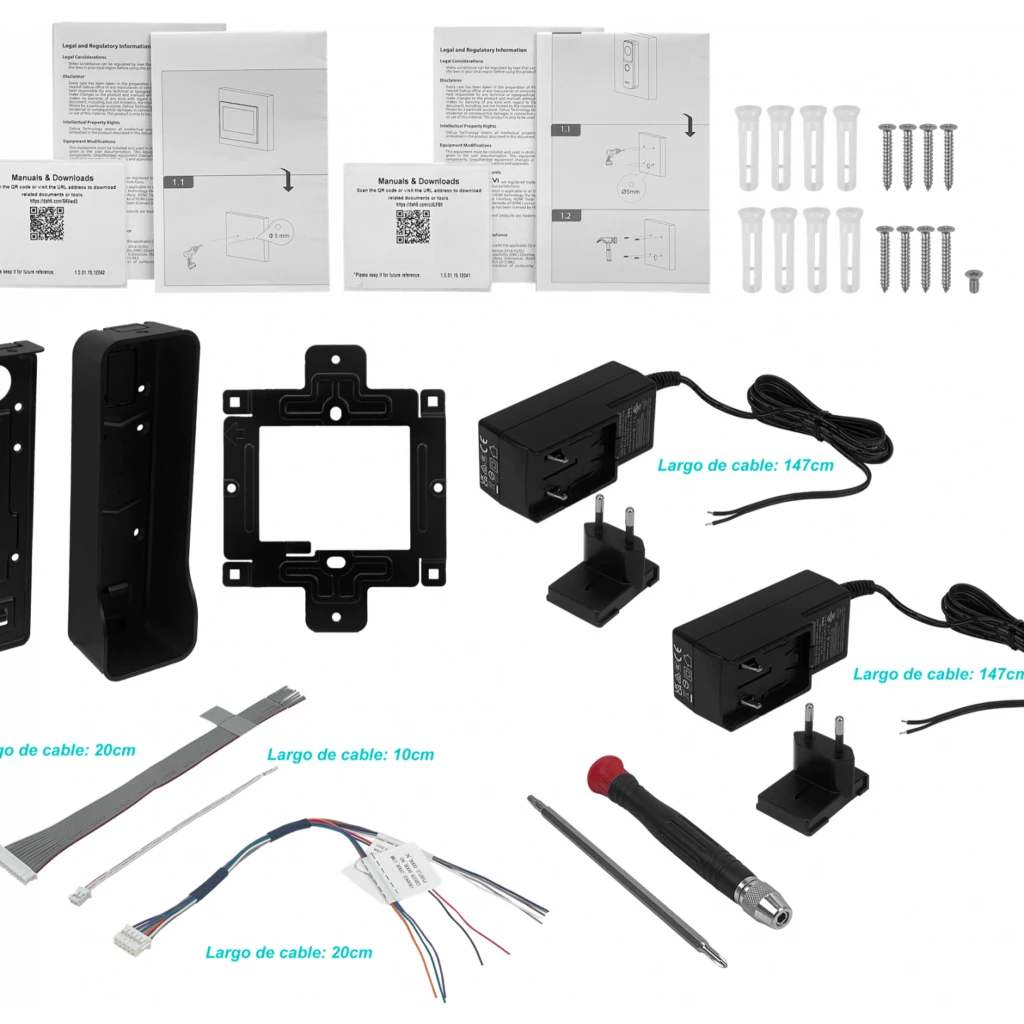 Imagen 7 de DAHUA Kit Portero IP Control Acceso Alarma DHI-KTW02
