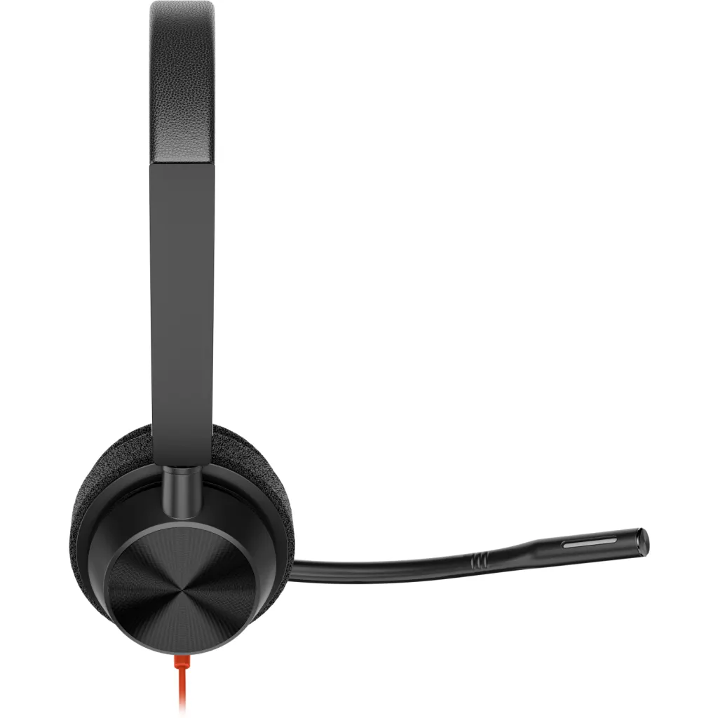 Imagen 6 de Audífonos Alámbricos Poly Blackwire 3320, Stereo Adaptador USB-C/A Color Negro