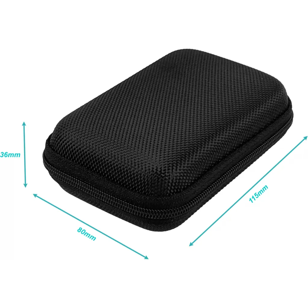 Imagen 4 de Estuche Negro Bolso 4,5 pulgada 36x80x150mm