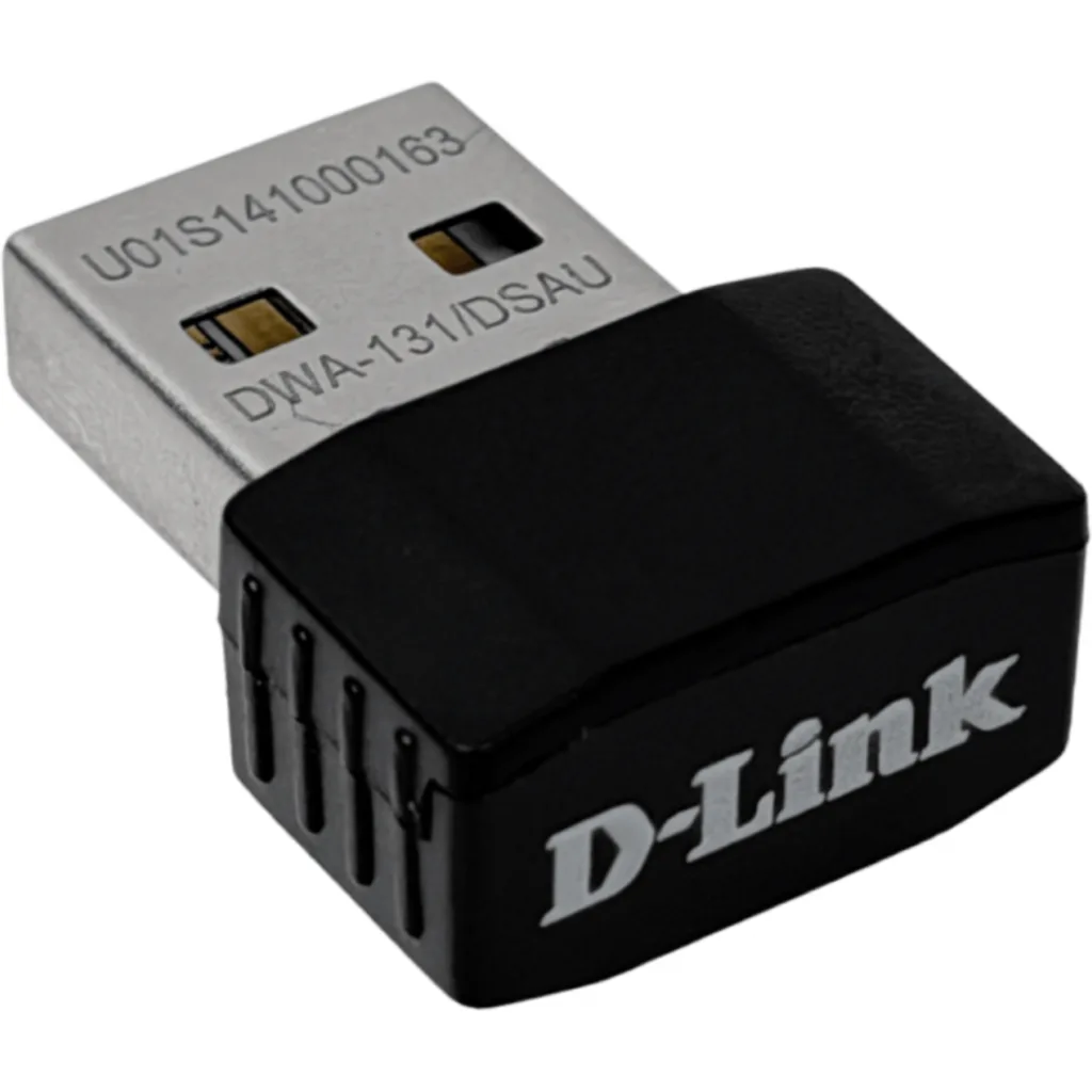 Imagen 1 de Adaptador Inalámbrico de Red USB WIFI D-Link N300 Nano WIFI 2.0 300 Mbps