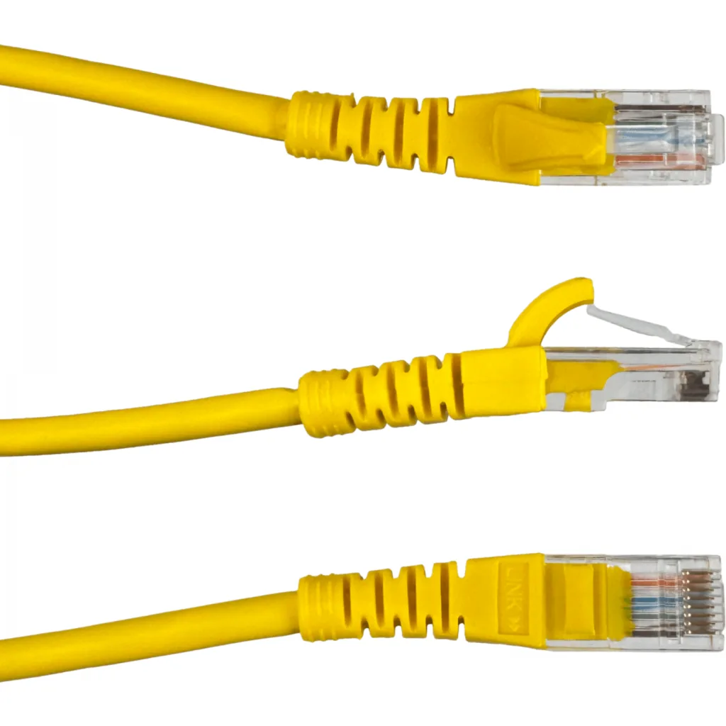 Imagen 4 de LINKMADE 2MT CAT5E AMARILLO LSZH CABLE PATCH INYECTADO MULTIFILAR