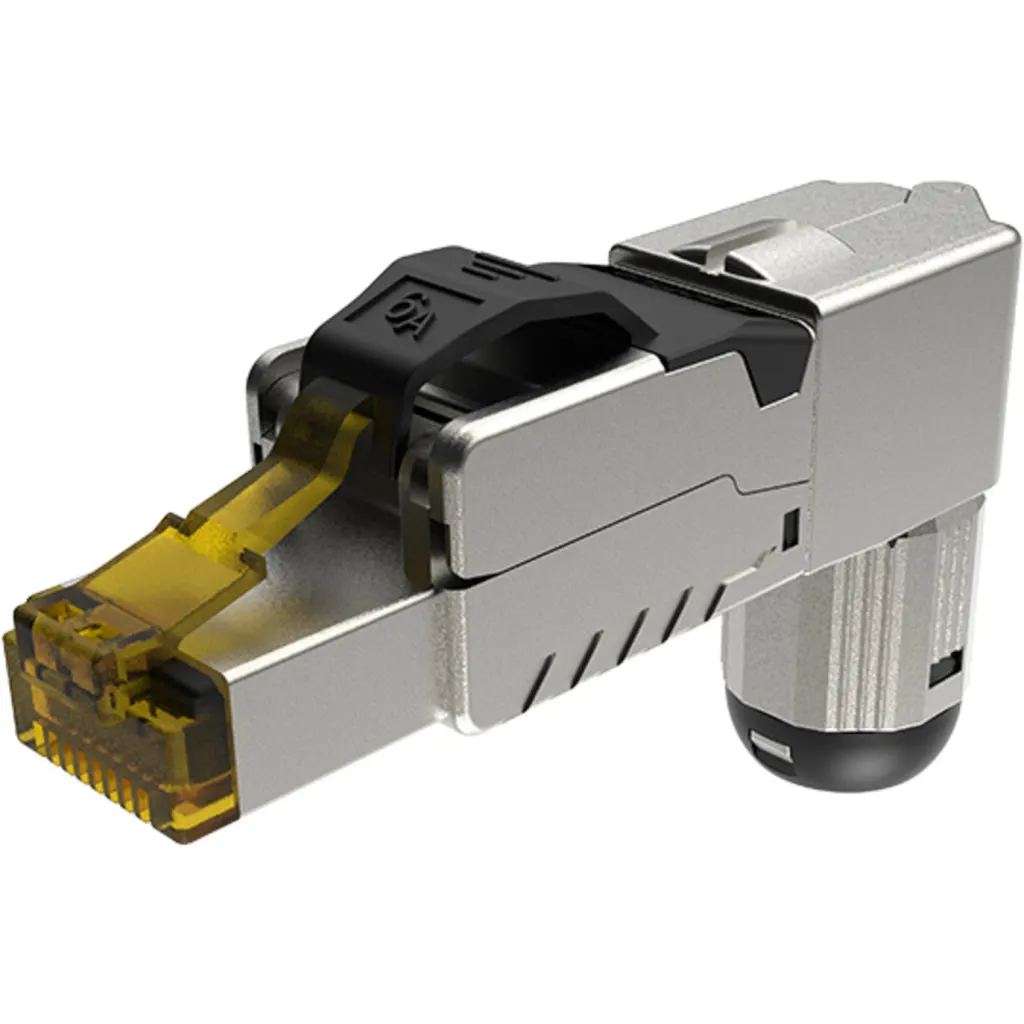 Imagen 1 de Nexxt Solutions Infrastructure - Modular Plug Termination Link - Cat6A - Packaged Quantity: 1 - 90 grados