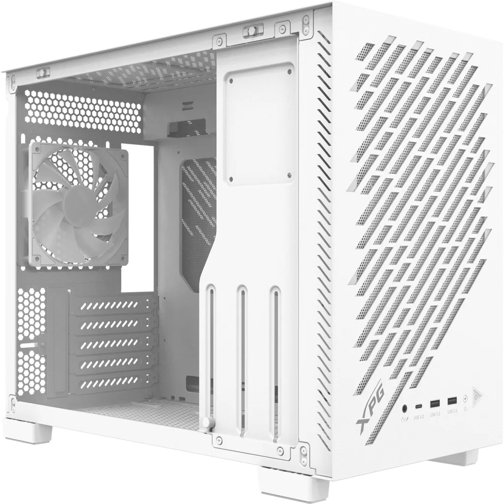 Imagen 2 de Gabinete XPG VALOR AIR NANO Micro-ATX 1 Vent Blanc