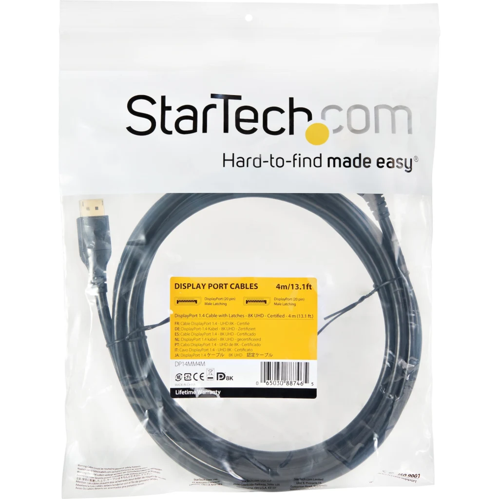 Imagen 4 de Cable 4m DisplayPort 1.4 8K60