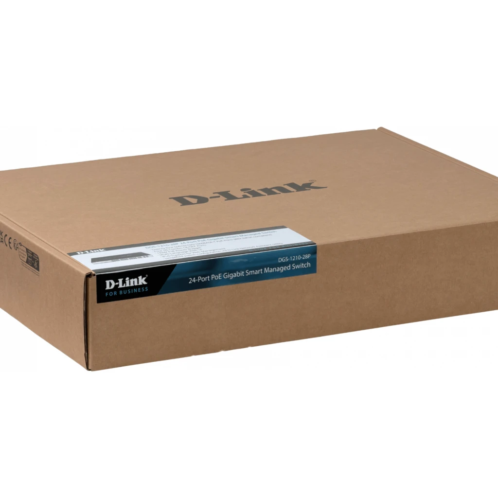 Switch D-Link DGS-1210-28 20 Puertos Gestionable - 20 x POE - 4 x POE+ 4 x Expan