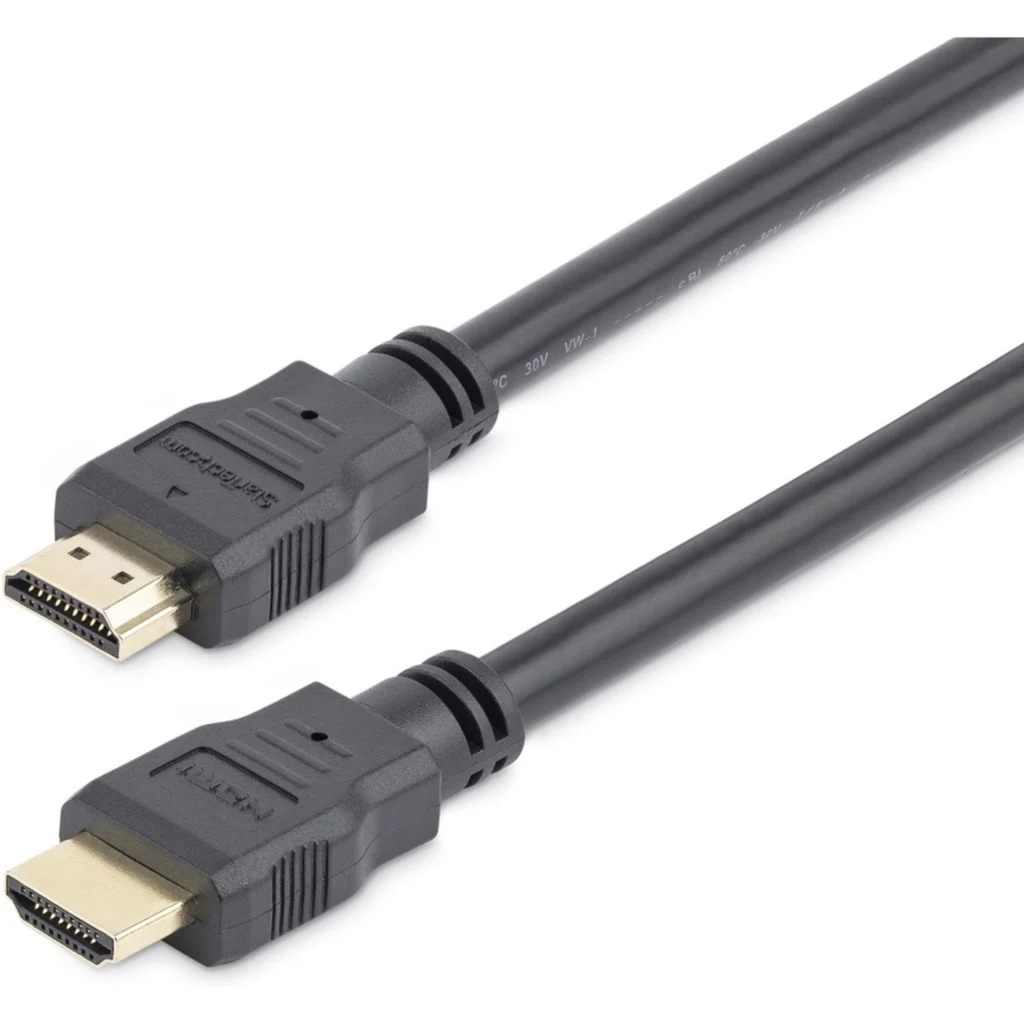 Cable HDMI M/M UHD 4K 2K 30Hz Alta Velocidad 28AWG Gold 30cm Negro - StarTech
