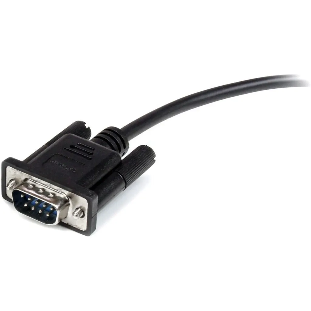 Imagen 3 de Cable Extensión de SERIE Video EGA DB9 M/H MF BK 0.5mts Color Negro - StarTech