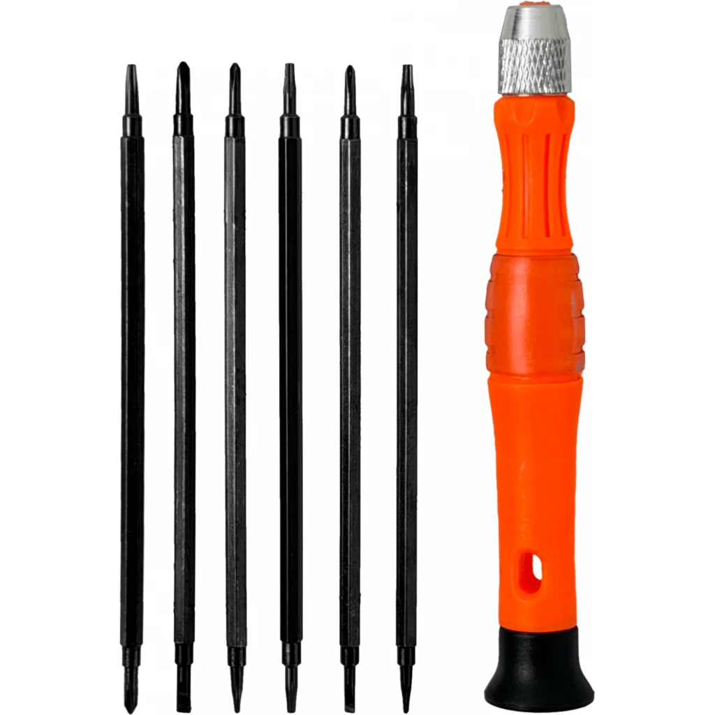 Kit Atornilladores Y-0,8 T5 T6 Paleta-1,5 Cruz-1,5 5-Atornilladores 25mm