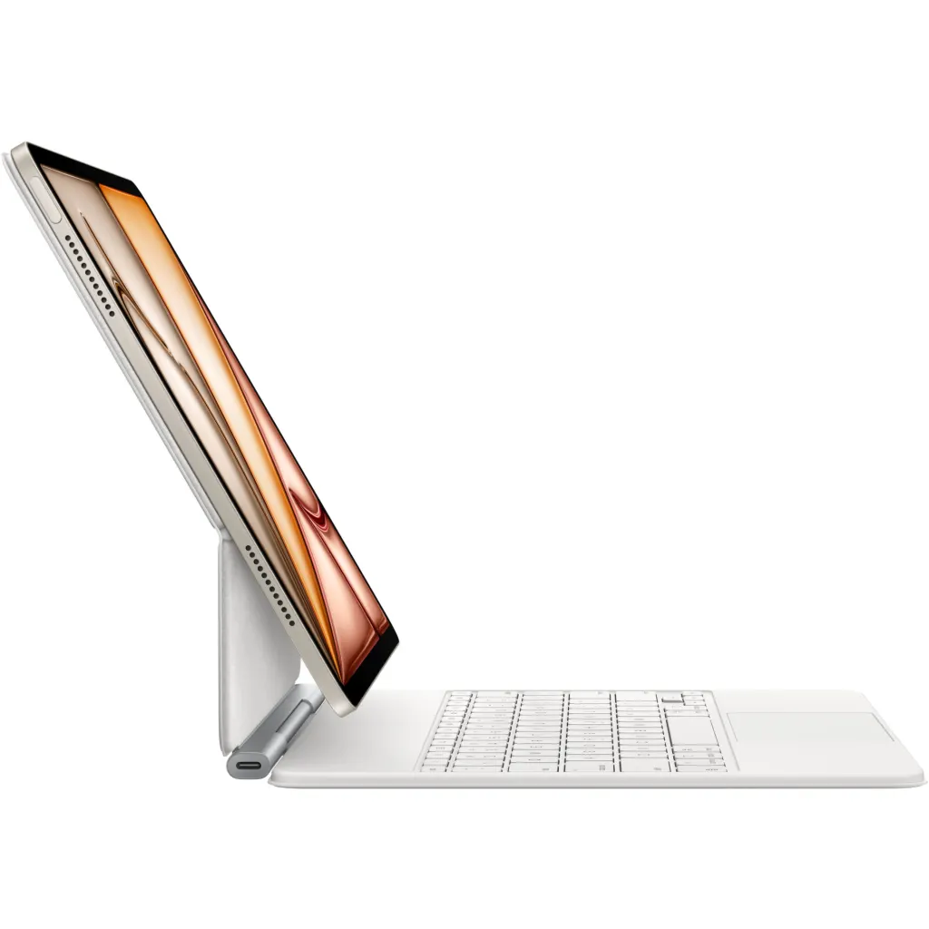 Imagen 3 de MDFW4LA/A Magic Keyboard para iPad Air 13 M3 español blanco  