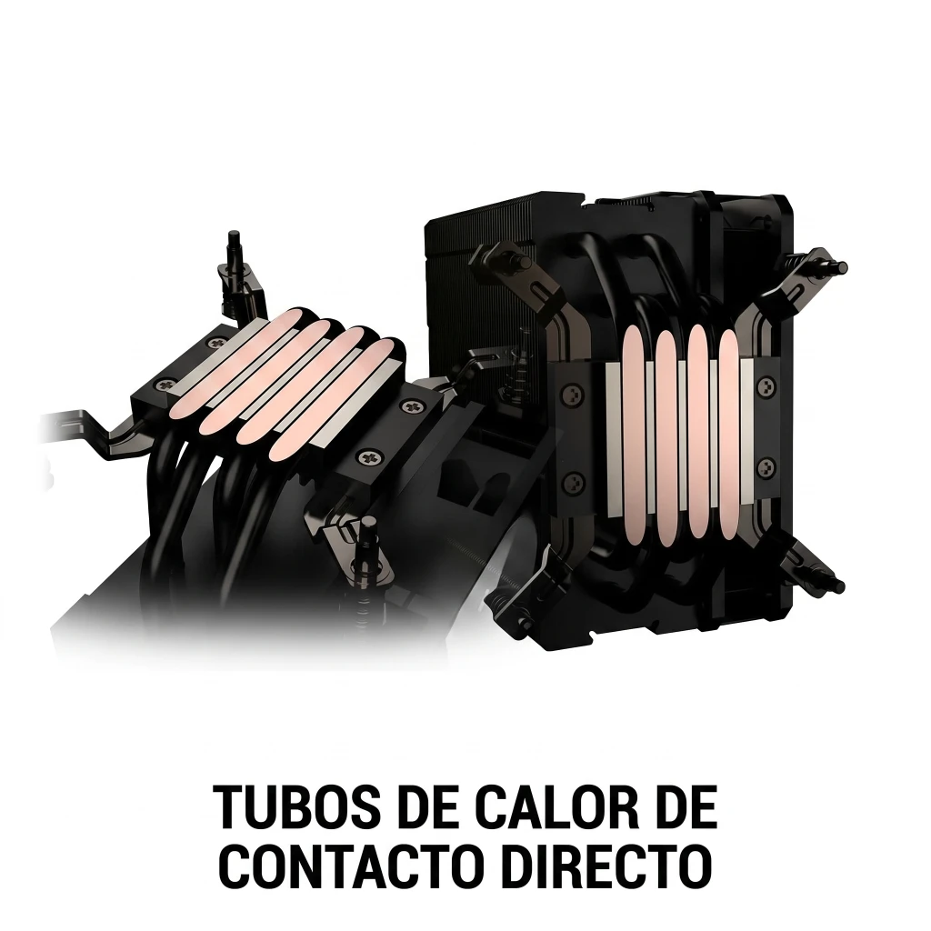 Imagen 5 de Disipador de CPU MSI MAG COREFROZR AA13 1 Vent ARGB, Intel LGA 1700/1851 AM4/AM5