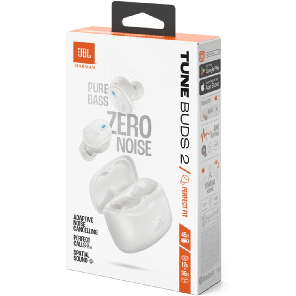 Imagen 10 de JBL TUNE - Buds 2 - Auriculares internos - Inalambrico - Blanco