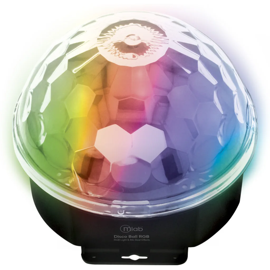MLAB DISCO BALL RGB MIC MUSIC