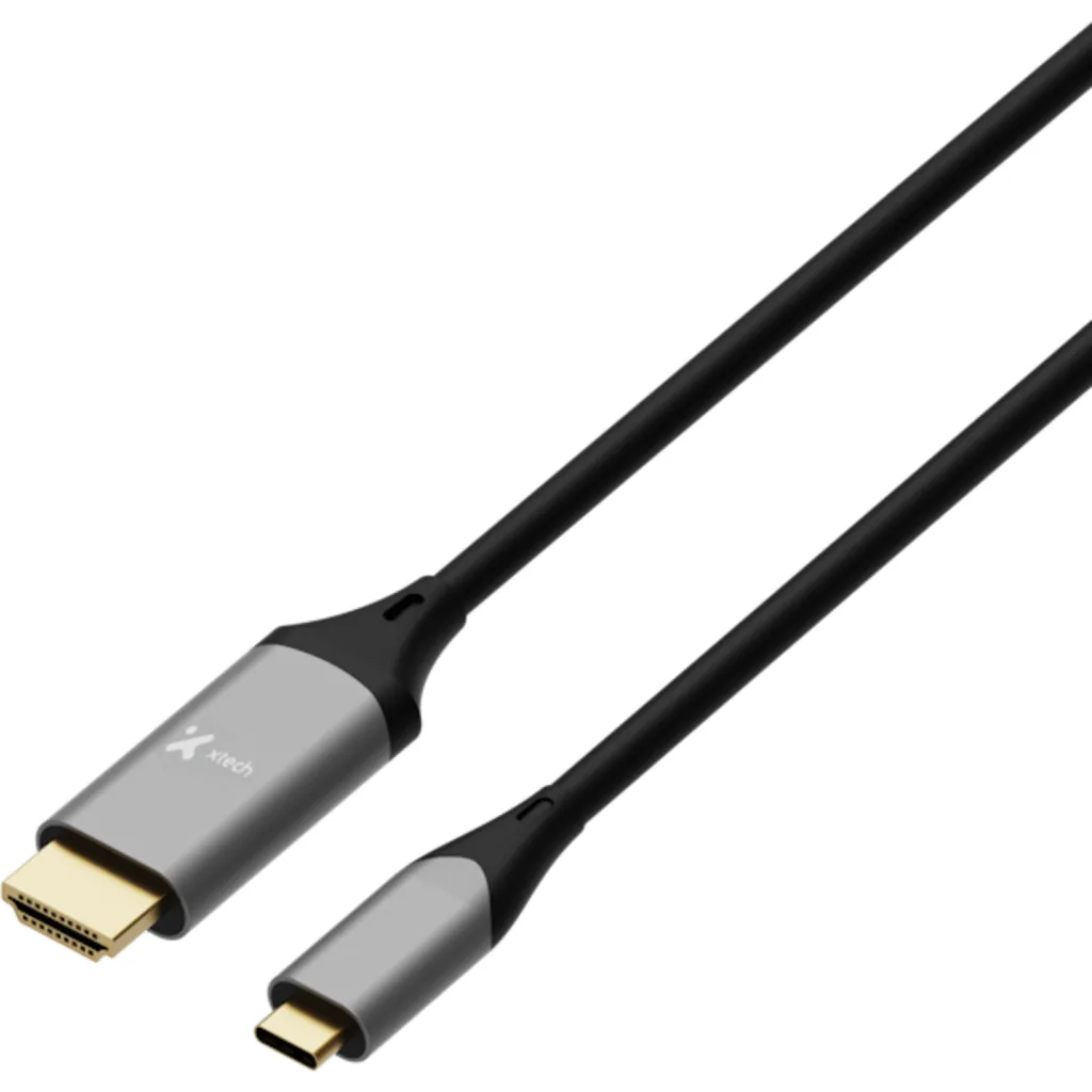 Cable X-Tech USB-C Macho a HDMI Macho Longitud 1,82 metros 32AWG Hasta 4K
