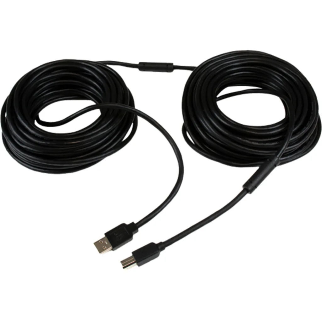 Imagen 2 de Cable USB-A a USB-B v2.0 M/M Activo Amplificado 20 metros Color Negro - StarTech