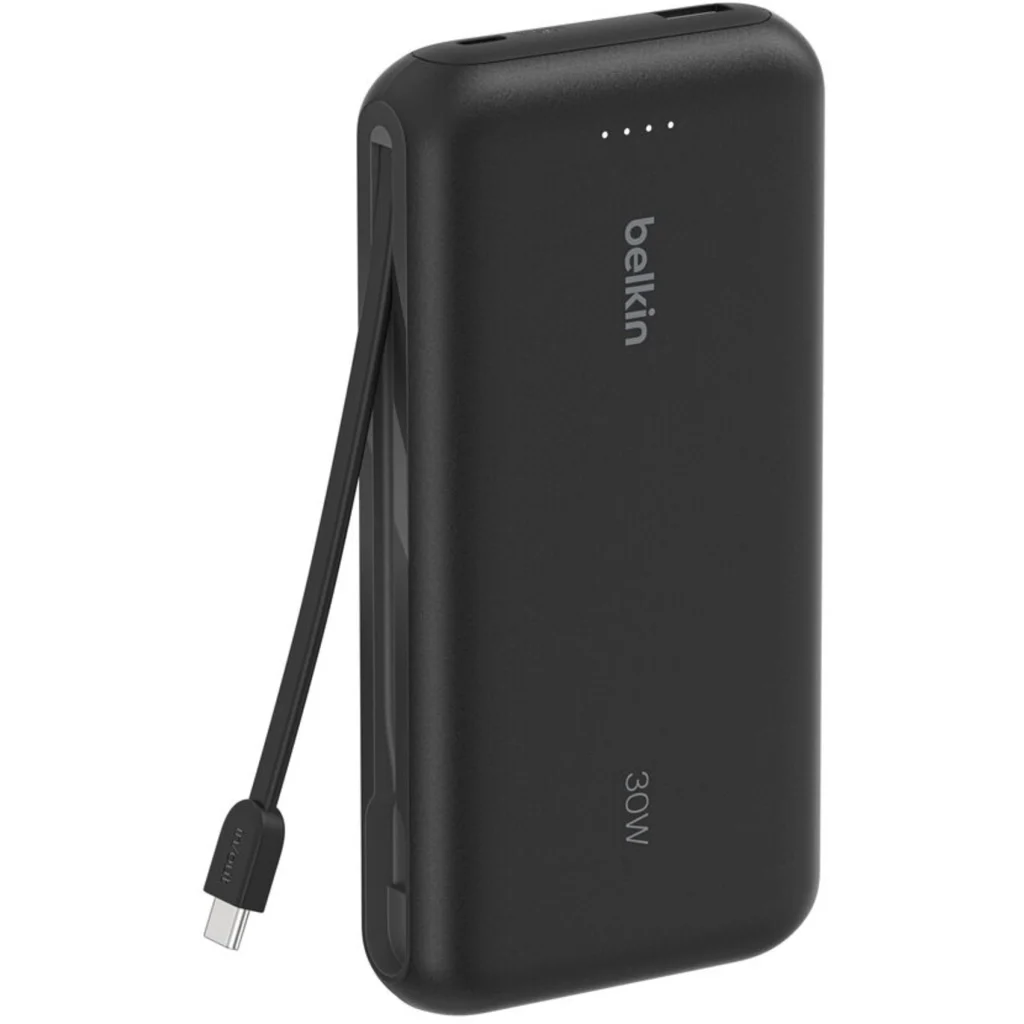 Imagen 2 de Bateria 20.000 mAh 30W PD con cable USB-C Belkin negra