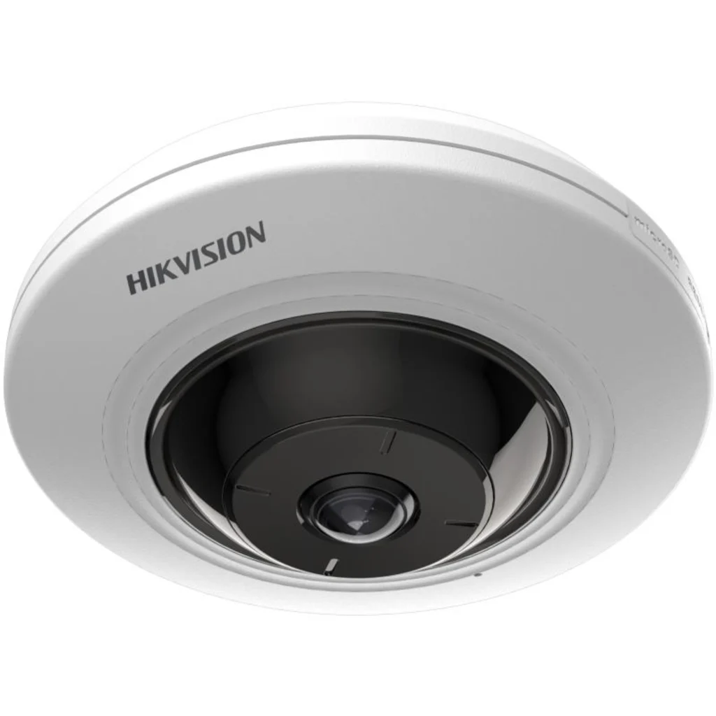Imagen 1 de Camara Mini Fisheye 5MP 180o Hikvision IR 8mt Int POE AcuSense Mic