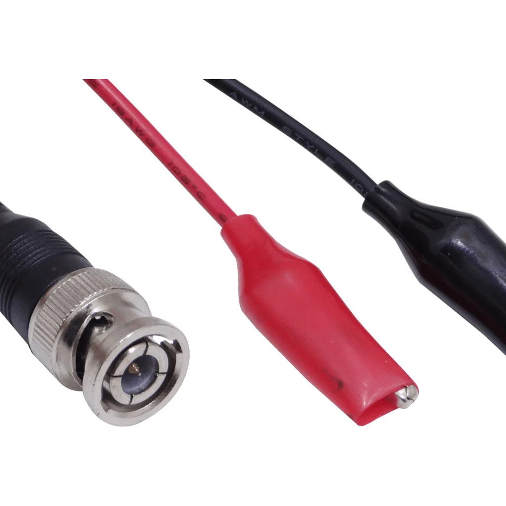 Imagen 2 de 2-Pinzas a BNC-M Cable-90cm para Instrumento 0,9mt Probe Test Lead