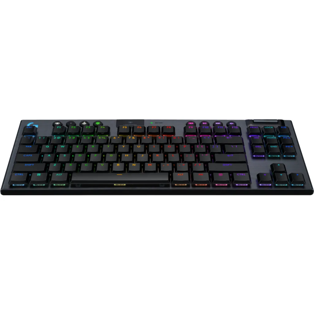 Imagen 1 de Teclado Gamer Inalámbrico Logitech G915 X LIGHTSPEED TKL Inglés Táctil RGB Negro