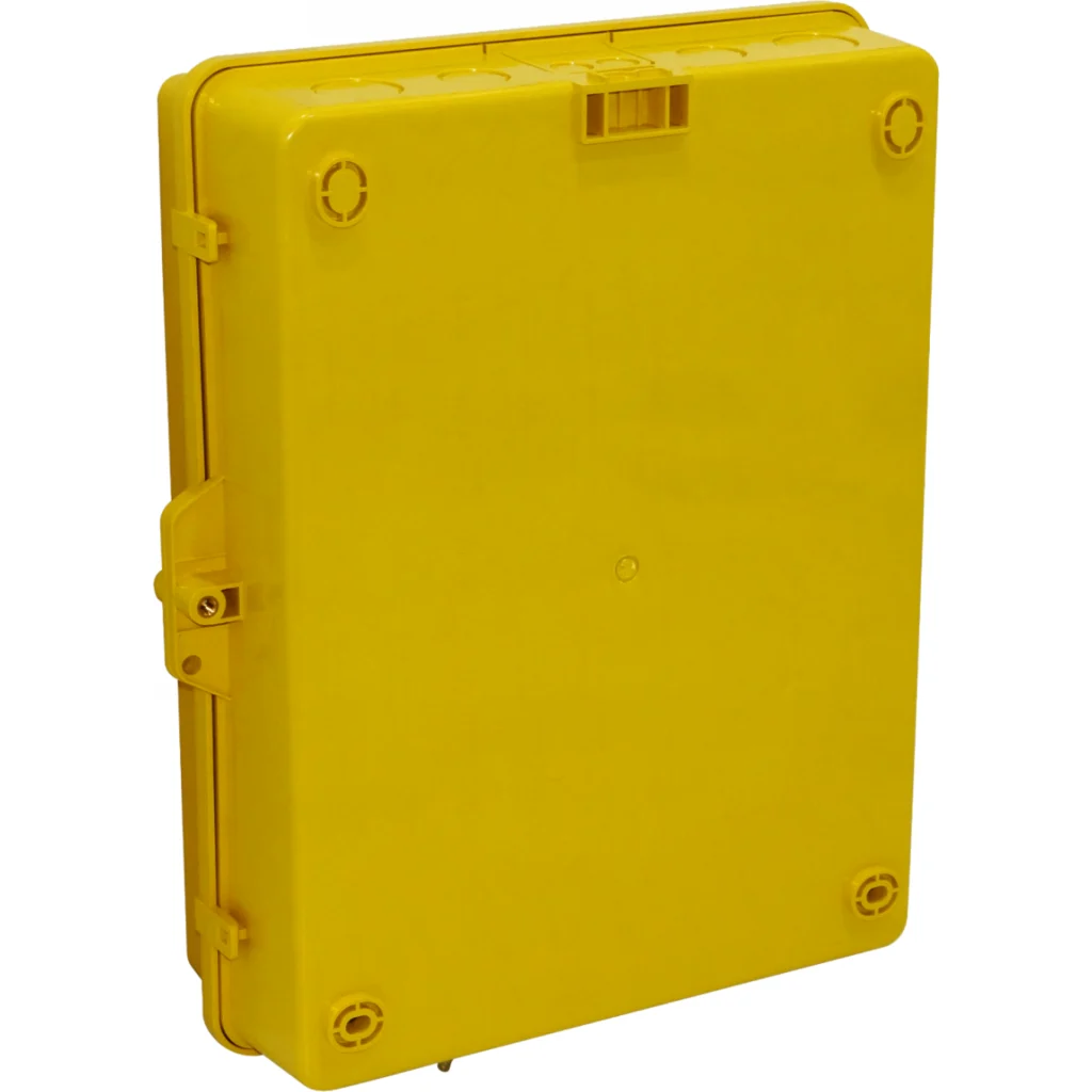 ALTELIX Ventilada Amarilla 432x355x152mm IP55 Caja Exteri NEMA3 PC+ABS